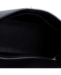 Kelly 28 Handbag Black Epsom with Palladium Hardware
