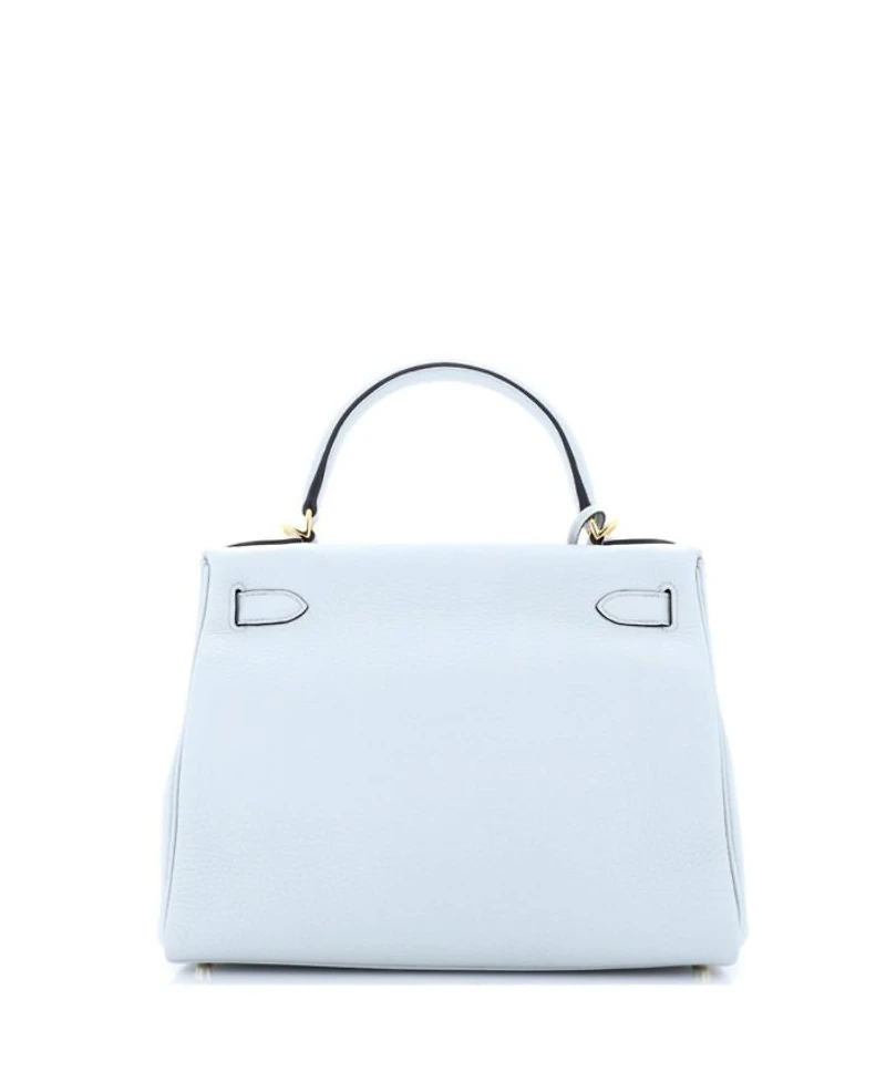 Kelly 28 Handbag Clemence with Gold Hardware