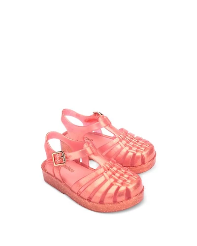 Girls' Possession Shiny Sandals - Toddler
