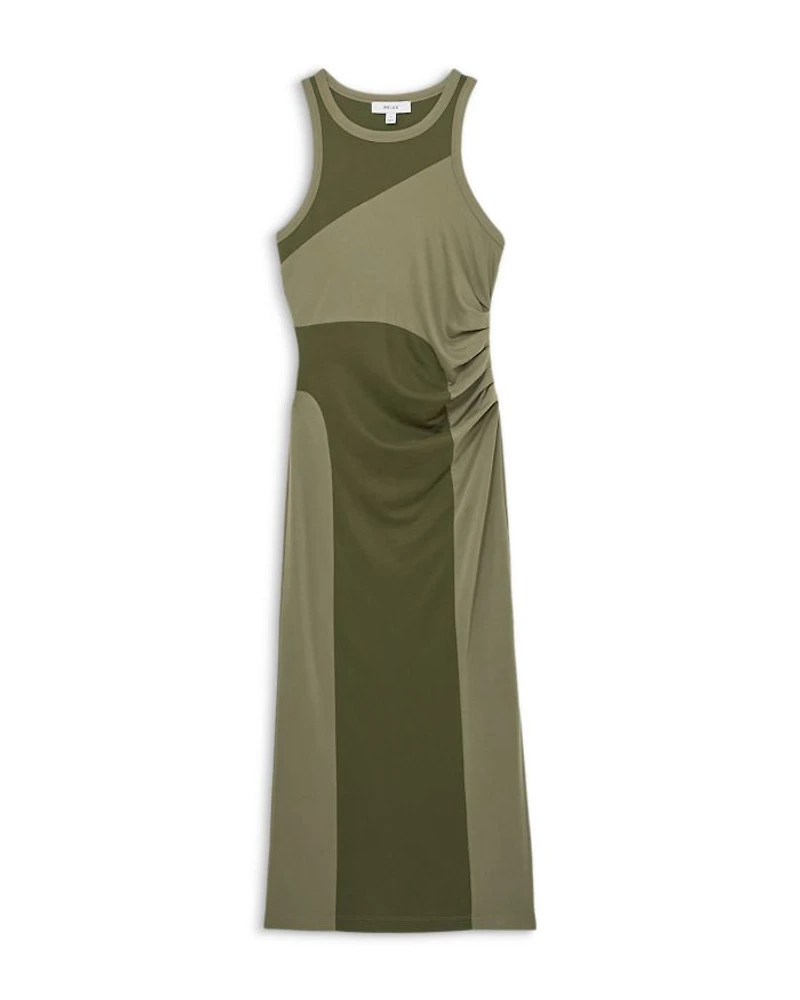 Ava Blocked Jersey Dress