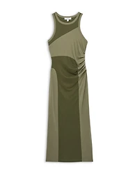 Ava Blocked Jersey Dress