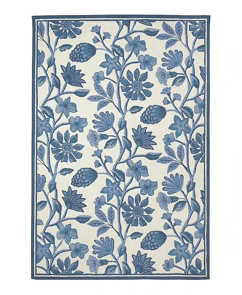 Liora Manne Capri Floral Vine Area Rug, 5' x 7'6