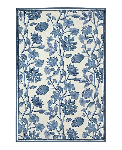 Liora Manne Capri Floral Vine Area Rug, 5' x 7'6