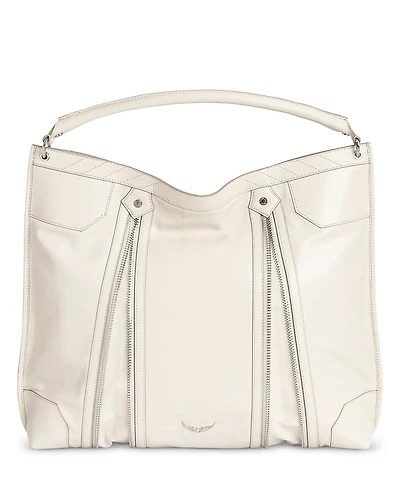 Zadig & Voltaire Sunny Vintage Patent Hobo Bag
