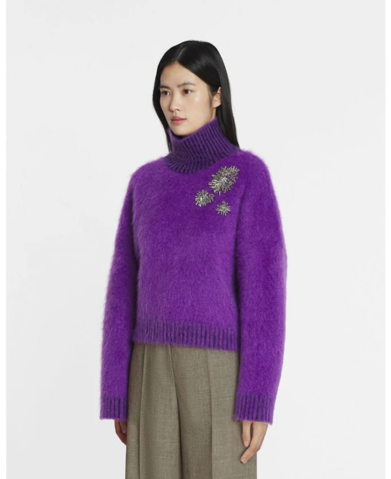 Brushed Mohair Sweater
