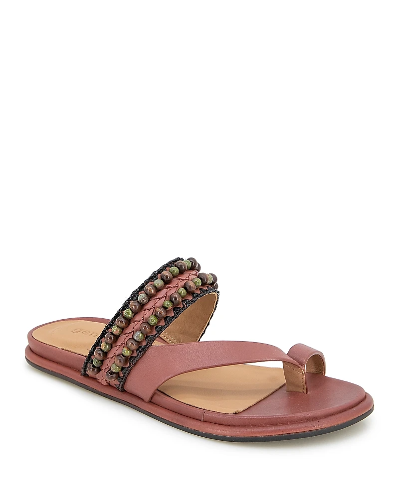 Gentle Souls by Kenneth Cole Women's Lentini Beaded Sandals