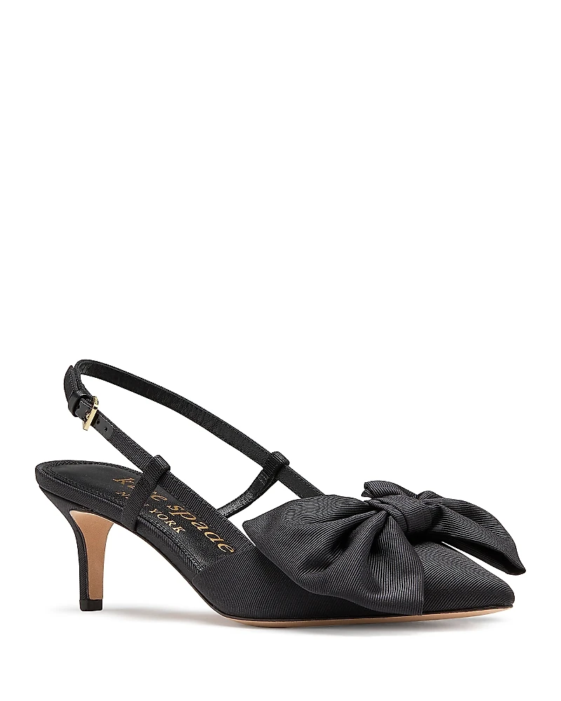 kate spade new york Women's Rue Bow Slingback Pumps