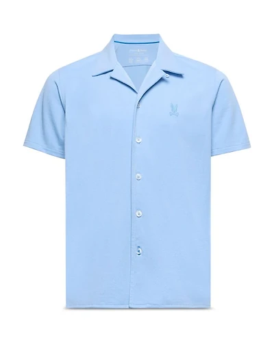 Unisex Bryan Camp Collar Short Sleeve Shirt - Little Kid, Big Kid