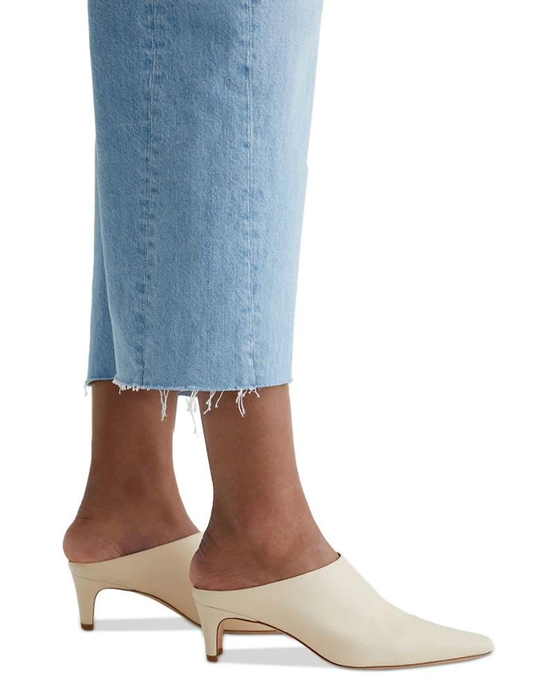 Hattie Crop High Rise Barrel Leg Jeans Sunrise