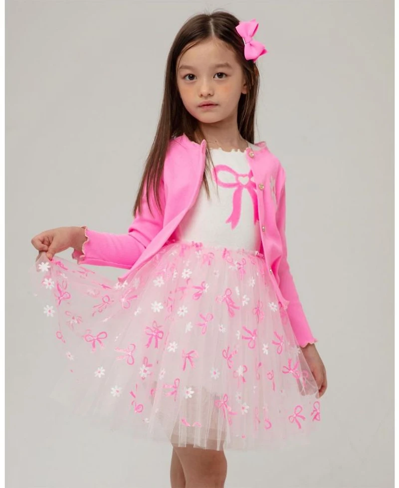 Girls' Bow Tutu Dress - Baby, Little Kid