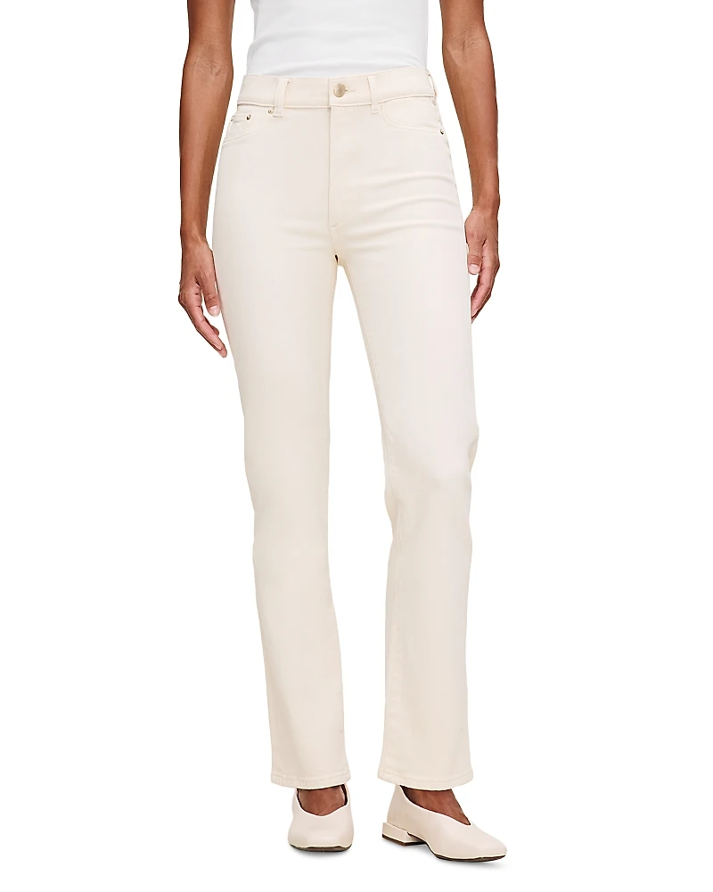 Dl 1961 Halle High Rise Straight Leg Instasculpt Jeans