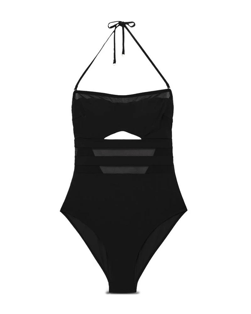 Luna Underwire Bandeau One Piece Swimsuit