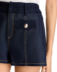 Braided Tweed Gaelle Shorts