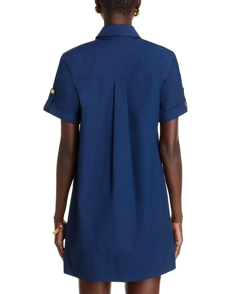 Lucca Poplin Shirt Dress