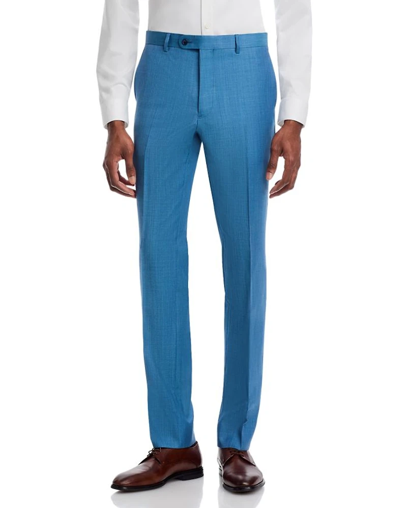 Sharkskin Slim Fit Suit Pants