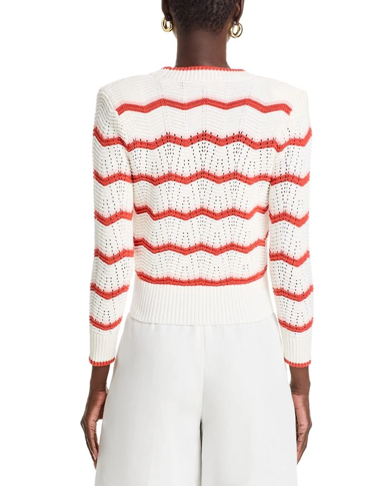 Ansonia V Neck Cardigan Sweater