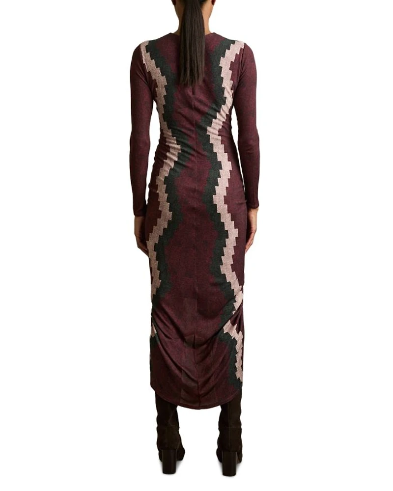 Petite Georgia Ruched Jersey Dress