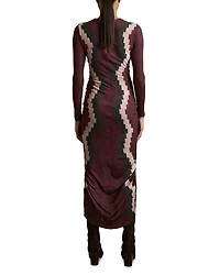 Petite Georgia Ruched Jersey Dress