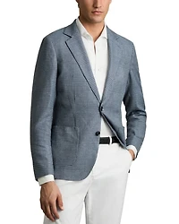Modern Fit Prince of Wales Check Blazer