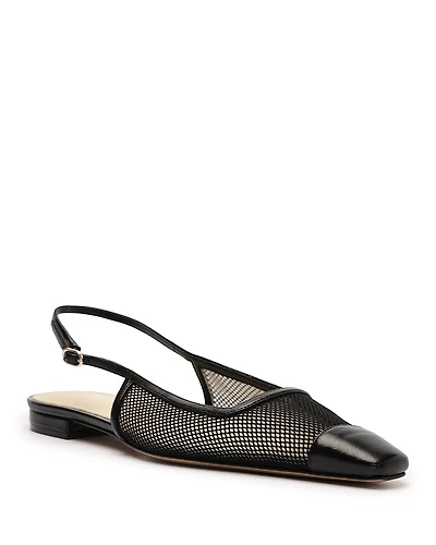 Alexandre Birman Women's Olivia Slingback Flats