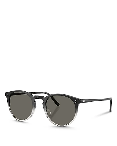 Oliver Peoples OV5183S O'Malley Sun Round Sunglasses, 48mm