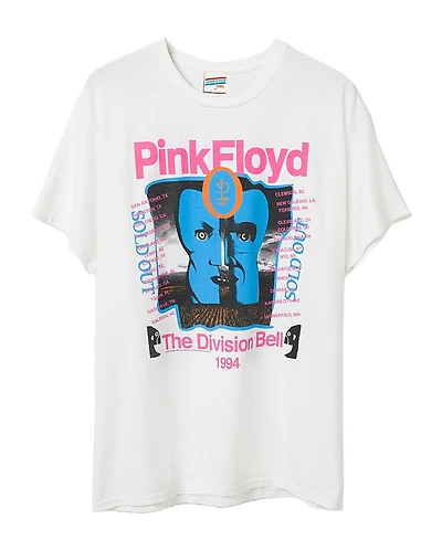 Junk Food Clothing Unisex Pink Floyd Division Bell Flea Market Tee