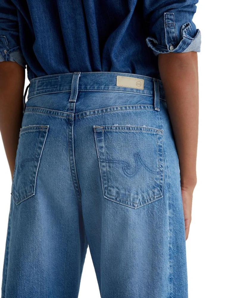 High Rise Barrel Leg Jeans Flashback