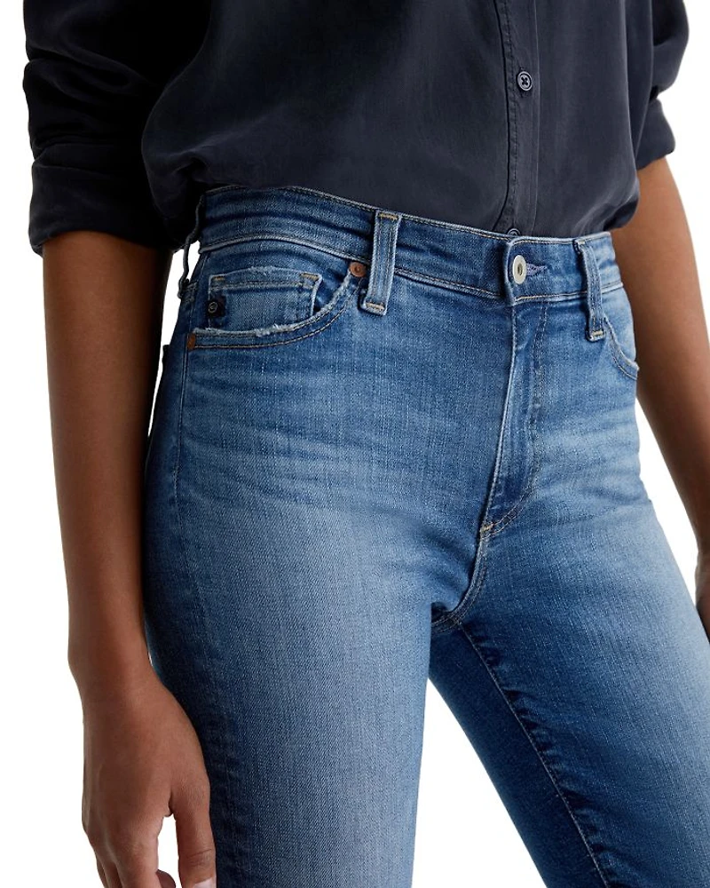 Mid Rise Straight Leg Jeans Oceanside