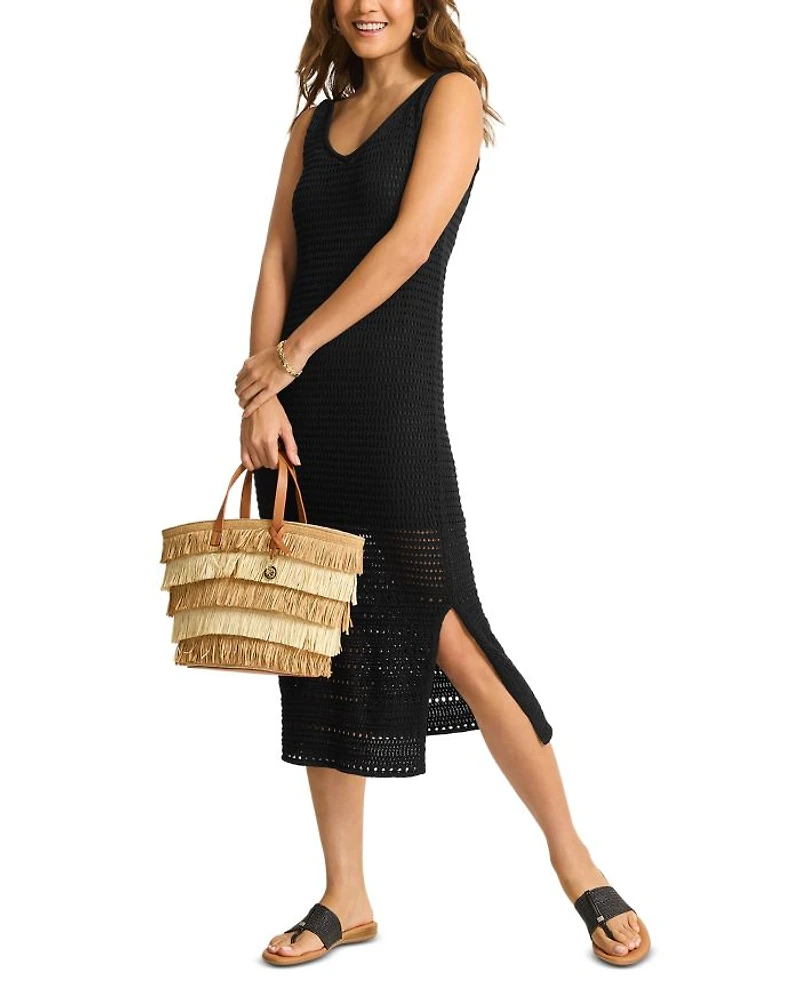 Crochet Midi Dress