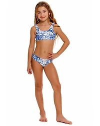 Girls' Dolce Tales Two Piece Swimsuit - Little Kid, Big Kid