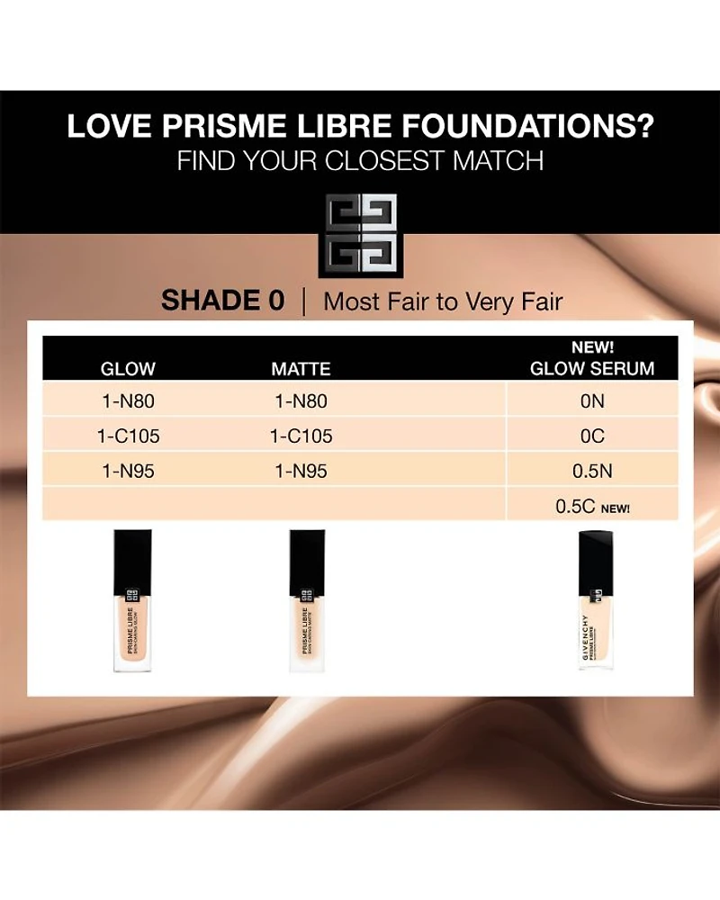 Prisme Libre Glow Serum Blurring & Hydrating Foundation 1 oz.
