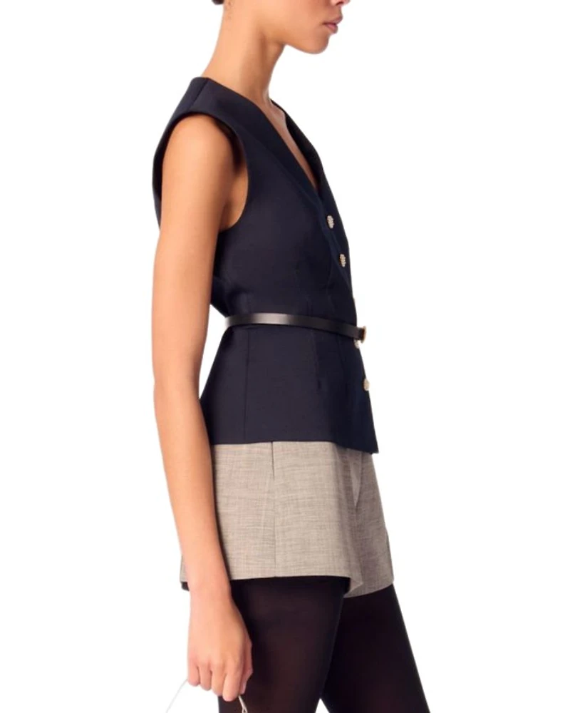 Wool Blend Vest