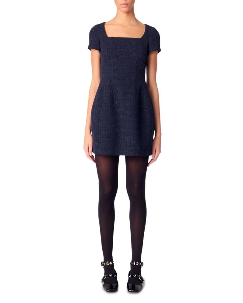 Short Tweed Dress