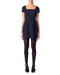 Short Tweed Dress