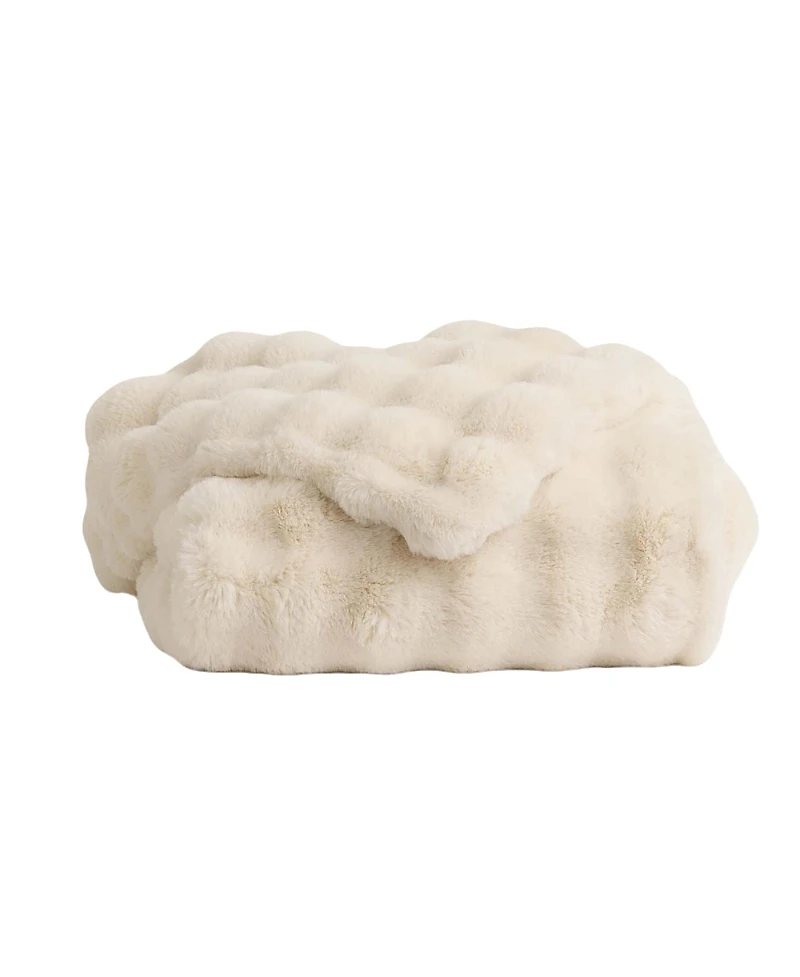 Cozy Earth Bubble Cuddle Throw Blanket