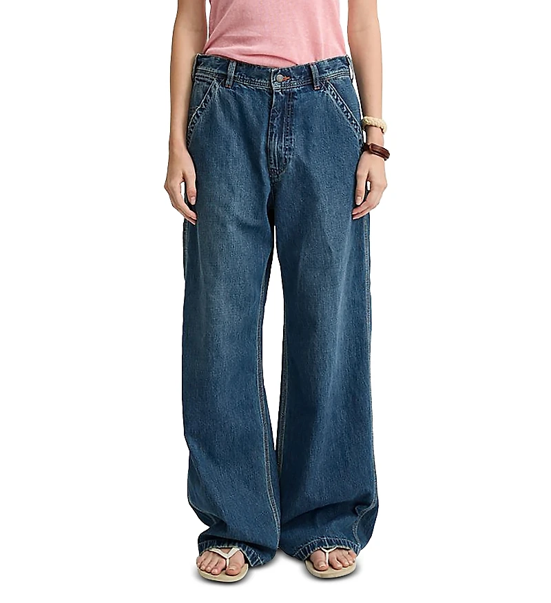 Denimist Teri Wide Leg Carpenter Jeans