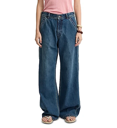 Denimist Teri Wide Leg Carpenter Jeans