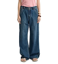 Denimist Teri Wide Leg Carpenter Jeans