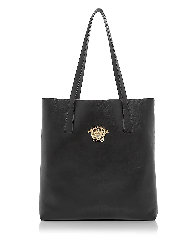 Versace La Medusa Leather Tote