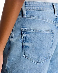 Dani High Rise Denim Shorts Aniyah Distressed