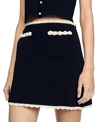 Crochet Mini Skirt