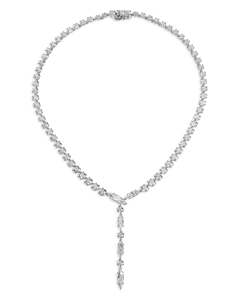 Nadri Btrx Mixed Cubic Zirconia Lariat Necklace