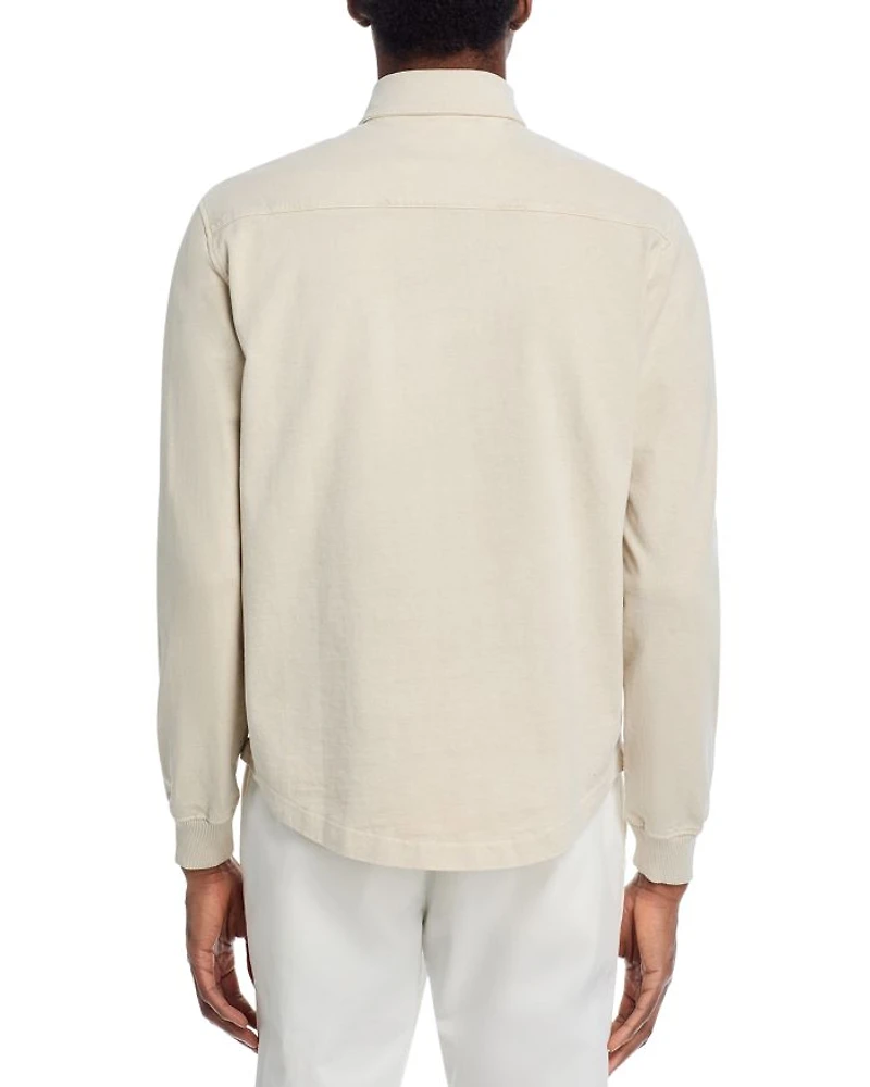 Caza Knit Button Front Shirt