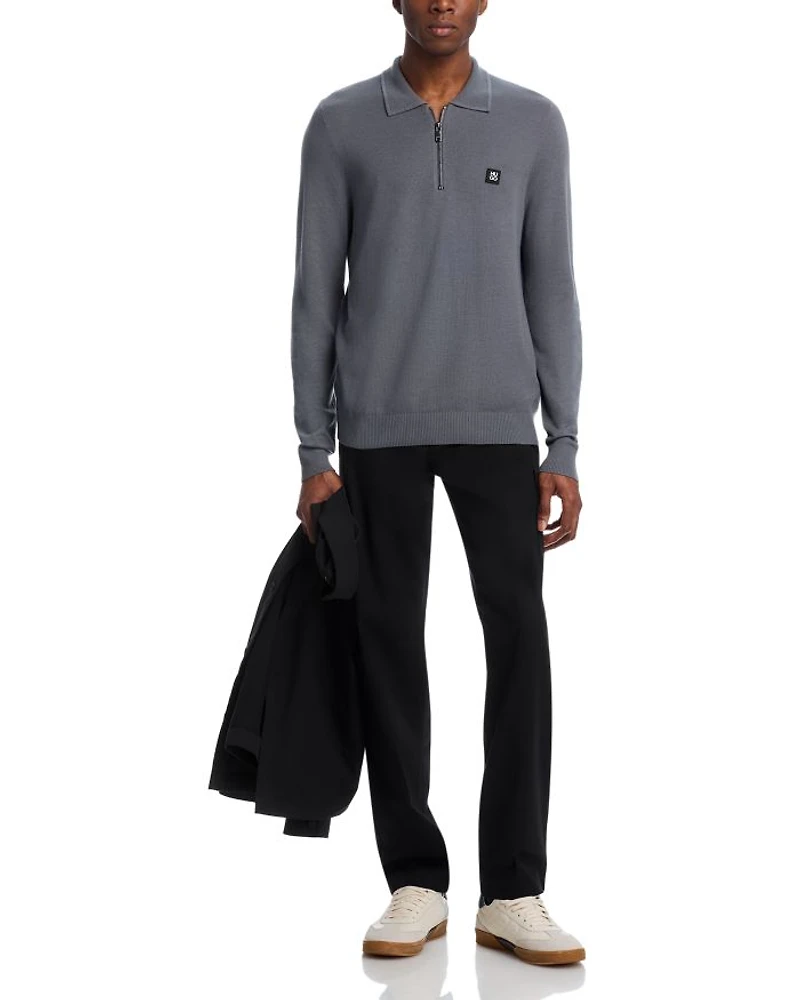 Sastone Regular Fit Quarter Zip Sweater