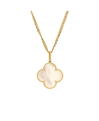 Magic Alhambra Long Necklace 18K Gold and Mother of Pearl