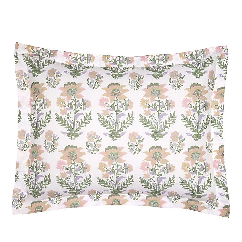 John Robshaw Hina Floral Percale King Sham