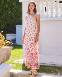 Jaylen Border Print Dress