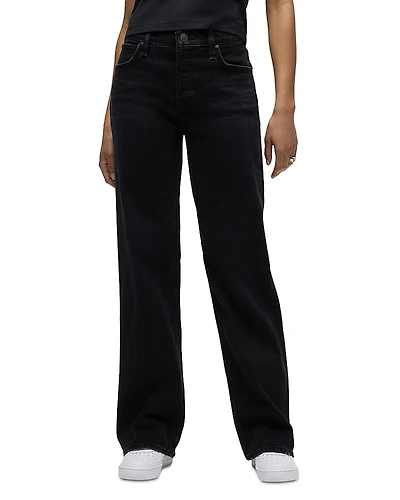 Hudson Rosie High Rise Wide Leg Jeans