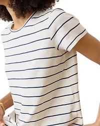 Striped Swing Crewneck Tee
