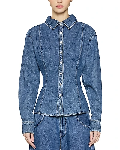 Eb Denim Rose Tapered Waist Shirt